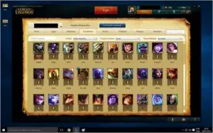 Conta League of Legends GOLD 3 +40 Champions e 13 Skins
