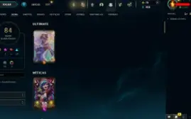 Conta League Of Legends (lvl 153 - Champs 111 - Skins 84)