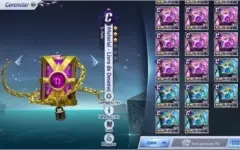 CONTA LEVEL 43, SERVIDOR A20, 20 CAVALEIROS S