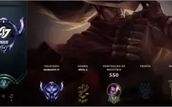Conta LOL D4 - Todos Champs - 90 SKINS - MMR ALTO