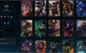 Conta LOL D4 - Todos Champs - 90 SKINS - MMR ALTO