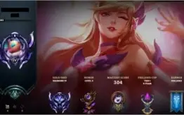 Conta de league of legends