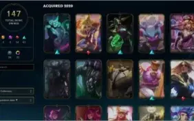 Conta de league of legends