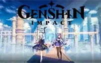Conta Genshin Impact AR 5 com Kamisato Ayaka e Keqing