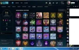 Conta de lol 409 skins e full CHAMP