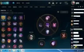 Conta de lol 409 skins e full CHAMP