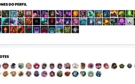 Conta bronze 2 com 60 Champs e 19 Skins + 13 Fragmentos