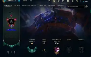 Conta Platina 4, 75 Champ, 47 Skins, Nivel 141