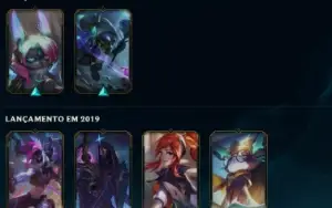 Conta No Bronze Baratinha, Yasuo e Akali Mains