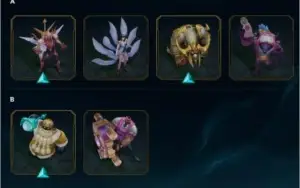 League Of Legends - 374 skins - 100 Pontos de Prestigio