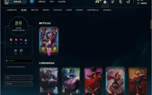Conta League Of Legends Barata