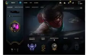 Conta diamante 4 LOL