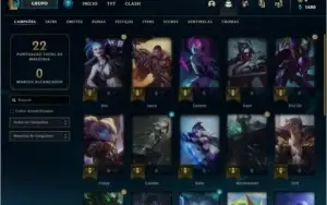 Conta smurf platina IV 72% Winrate (4) League of legends