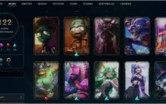 CONTA LOL NV364 PRATA 3 - 122 SKINS