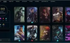 CONTA LOL NV364 PRATA 3 - 122 SKINS