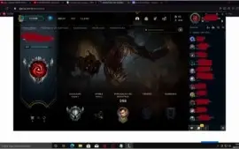 conta prata 2 com quase todos champs, é skins na conta