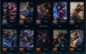 League of Legends conta