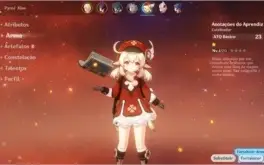 Conta com a personagem 5 estrelas Klee ! AR 7
