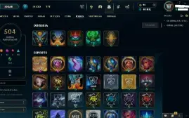 Conta lol diamantes IV full champs, 466 skins diversos raros