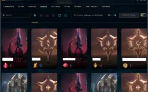 CONTA PLATINA 259 SKINS, INCLUINDO 2 LENDÁRIAS, SONA E MF.