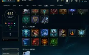 Conta Lol Top - Full Acesso - Entrega Imediata - 1033 Skins!