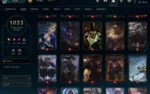 Conta Lol Top - Full Acesso - Entrega Imediata - 1033 Skins!