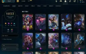 Conta Lol Top - Full Acesso - Entrega Imediata - 1033 Skins!