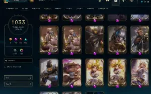 Conta Lol Top - Full Acesso - Entrega Imediata - 1033 Skins!