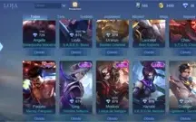 Conta mobile legends épico 2 com 89 personagens e 142 skins