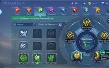Conta mobile legends épico 2 com 89 personagens e 142 skins