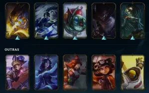 Conta League of Legends Full Acesso - 139 Champs e 88 Skins