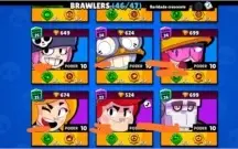 Vendo conta do jogo Brawl Stars