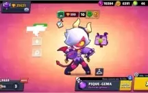 Vendo conta do jogo Brawl Stars