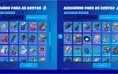 CONTA FORTNITE COM SKINS DO PASSE DE BATALHA 4 - CAPITULO 1