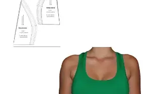 Kit de Moldes PDF Sutiã Meia Taça Bojo Senhoras eTop Costa