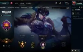 conta lol gold IV