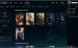 conta lol gold IV