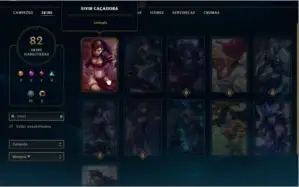 Conta de League of Legends com skin PAX JAX