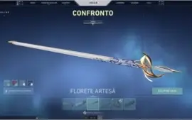 CONTA VALORANT IMORTAL + PASSES + 11 SKINS COMPRADAS