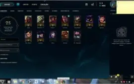 conta league, 12 champs, Zed, Viktor, Darius, Kog, Ahri