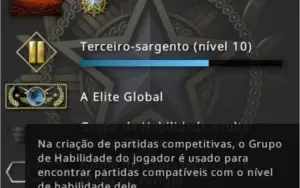 CONTA CSGO PRIME, PATENTE GLOBAL