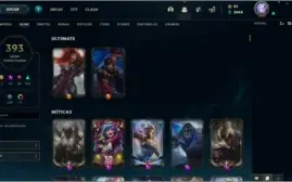 Conta Season4, 393 Skins, Várias skins raras, lvl 323