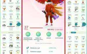 Conta Pokemon Go Nível 37