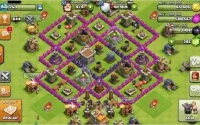 Clash of Clans CV7 quase full.