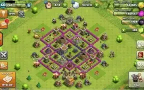 Clash of Clans CV7 quase full.