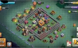 Conta Clash of Clans cv10 6400 Gemas