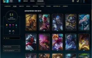 Conta LOL Gold 51 BARATA
