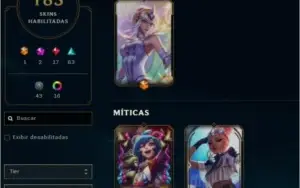 Conta League of Legends, 183 skins, 149/158 campeões