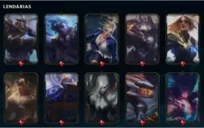 Conta League of Legends, 183 skins, 149/158 campeões
