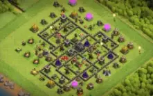 Conta Clash Of Clans Cv9 Full